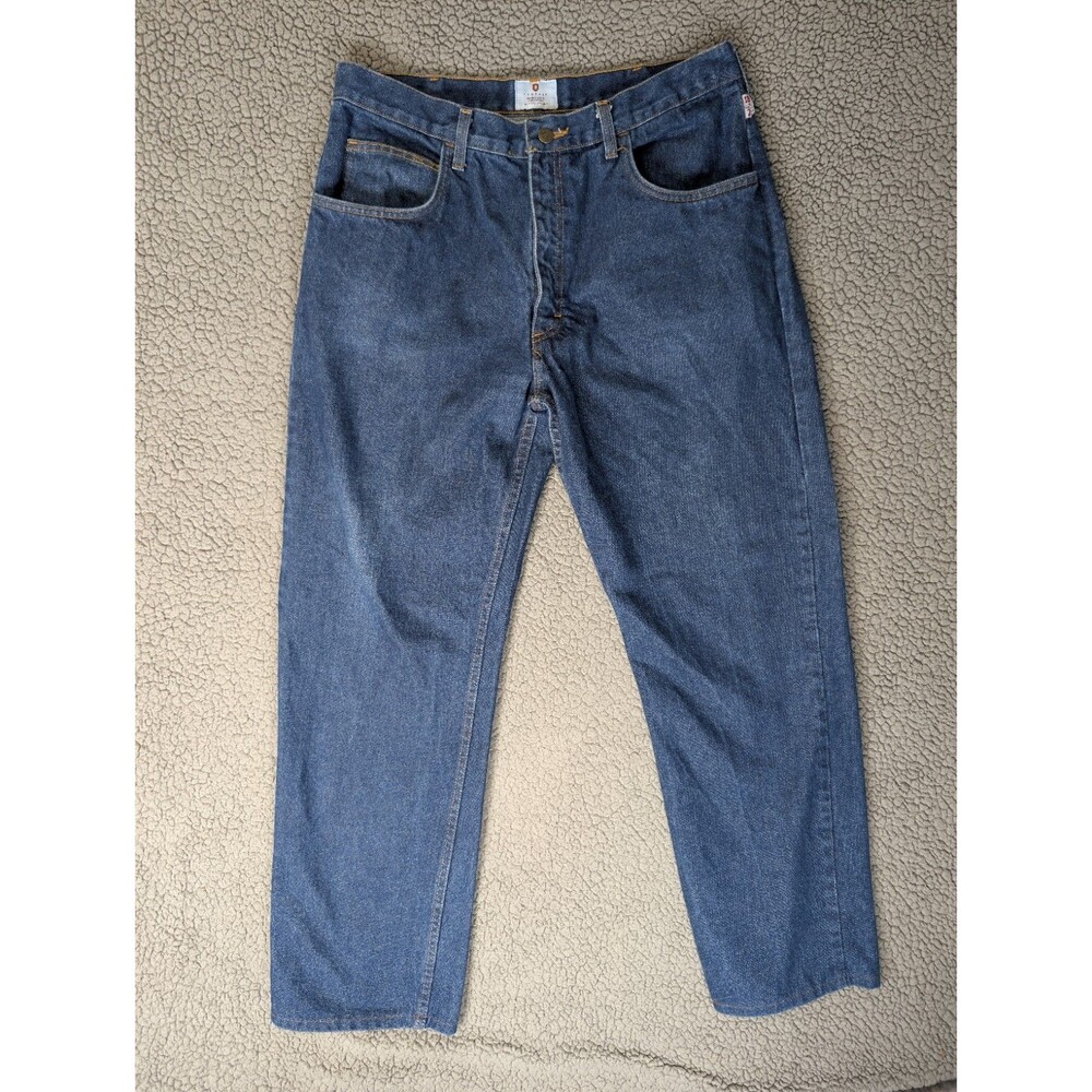Tyndale FR Jeans Mens 36x32 Blue Flame Resistant Arc Rated CAT 2 NFPA 2112 USA